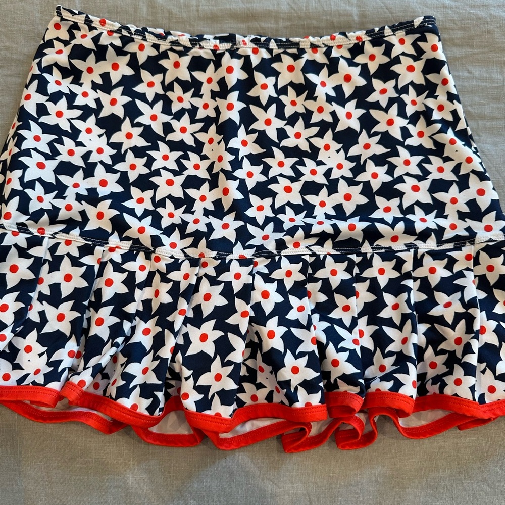 40 Lime tennis skort.
